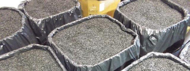 HDPE recycled regrind from HDPE plastic scrap